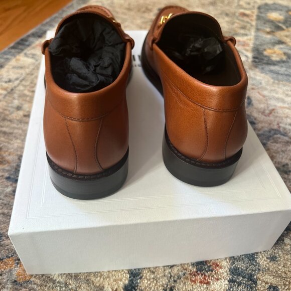 CELINE Luco Loafers in Chain Triomphe - Picture 4 of 5